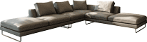 Corner sofa large design Albatros