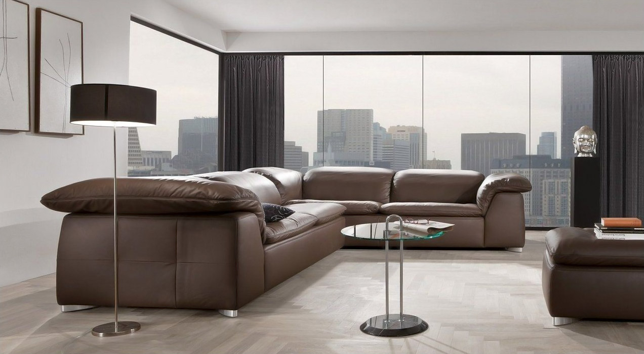 Leather sofa Pandora