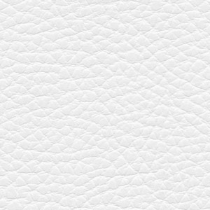 Leather double thickness colour White