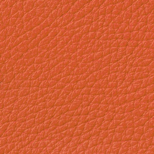 Leather double thickness colour Orange